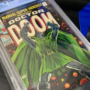 Marvel Superheroes Doctor Doom Comic Book Marvel Comic Book Dr.Doom Marvel Book